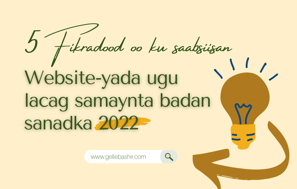 Website-yada ugu lacag samaynta badan