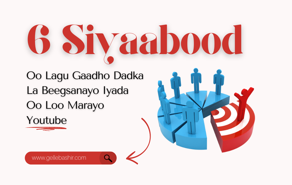 6 Siyaabood Oo Lagu Gaadho Dadka La Beegsanayo Iyada Oo Loo Marayo Youtube