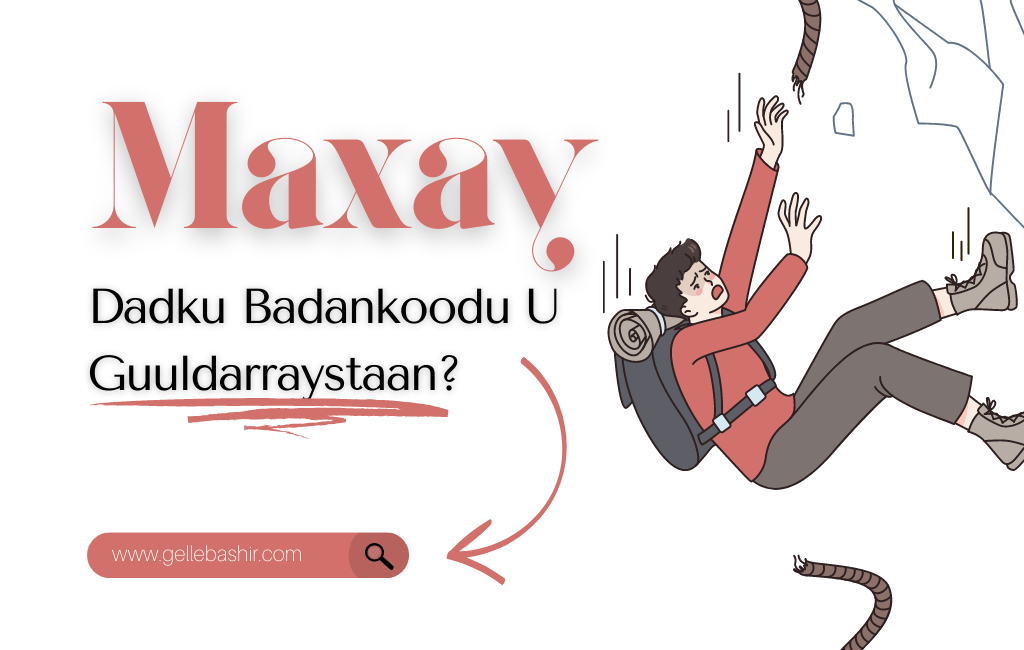 Maxay Dadku Badankoodu U Guuldarraystaan?