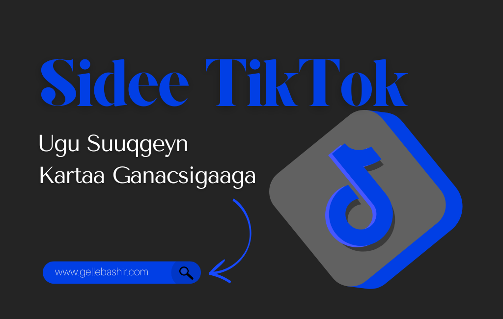 Sidee Tiktok Ugu Suuqgeyn Kartaa Ganacsigaaga