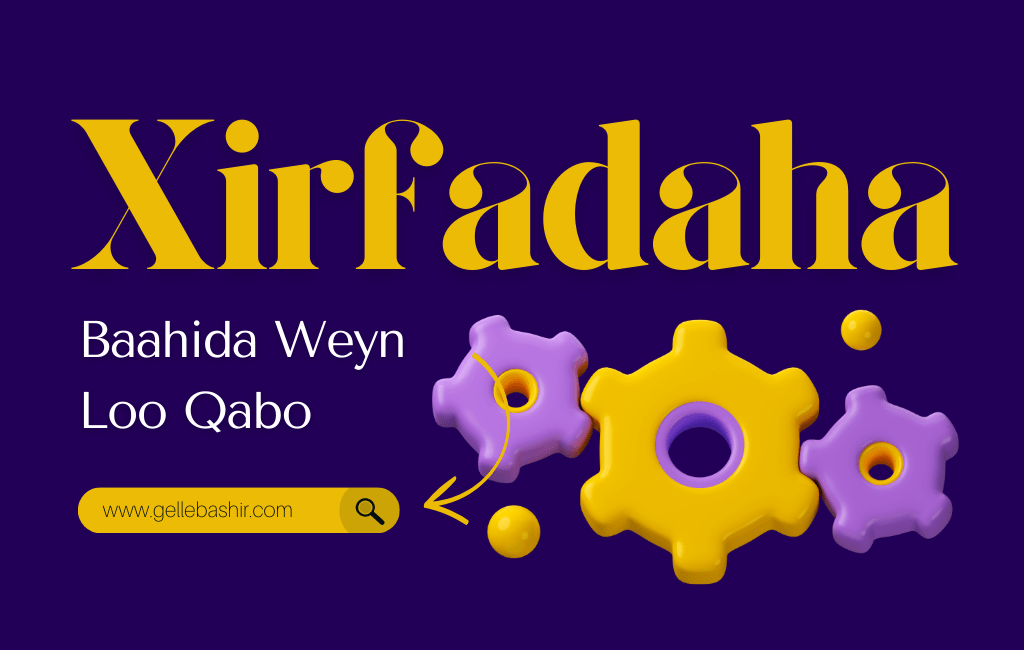 Xirfadaha Baahida Weyn Loo Qabo (1)