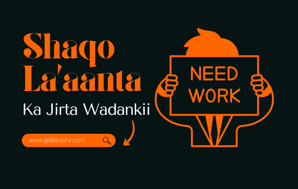 Shaqo La’aanta Ka Jirta Wadankii
