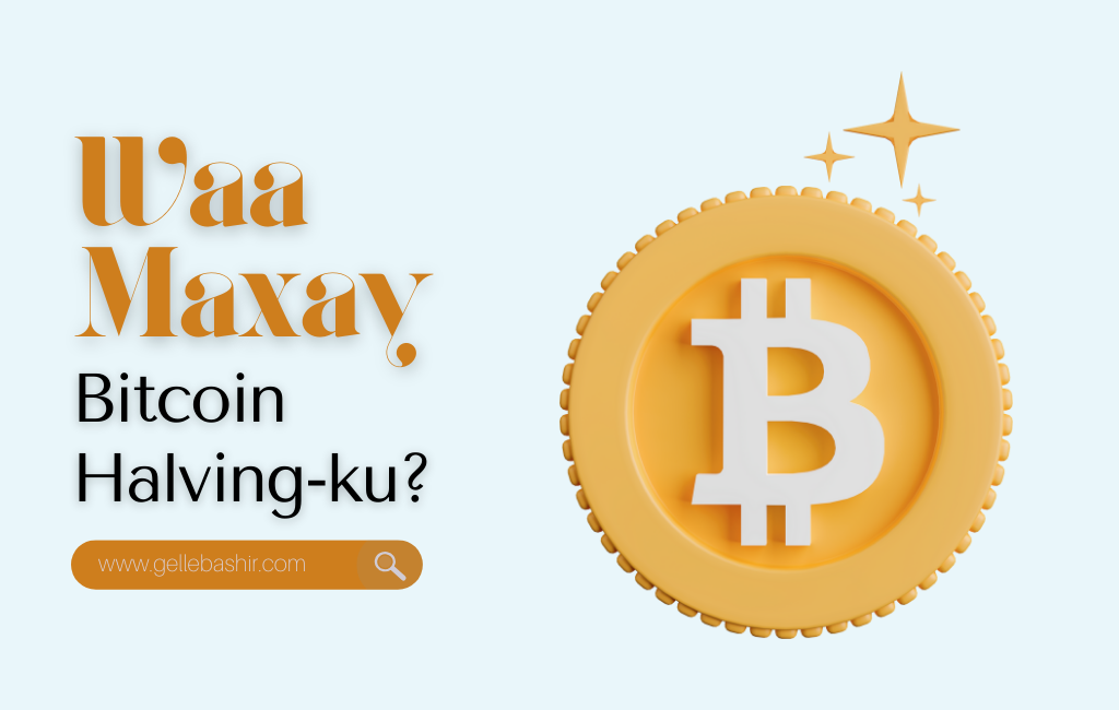 Waa Maxay Bitcoin Halving-ku